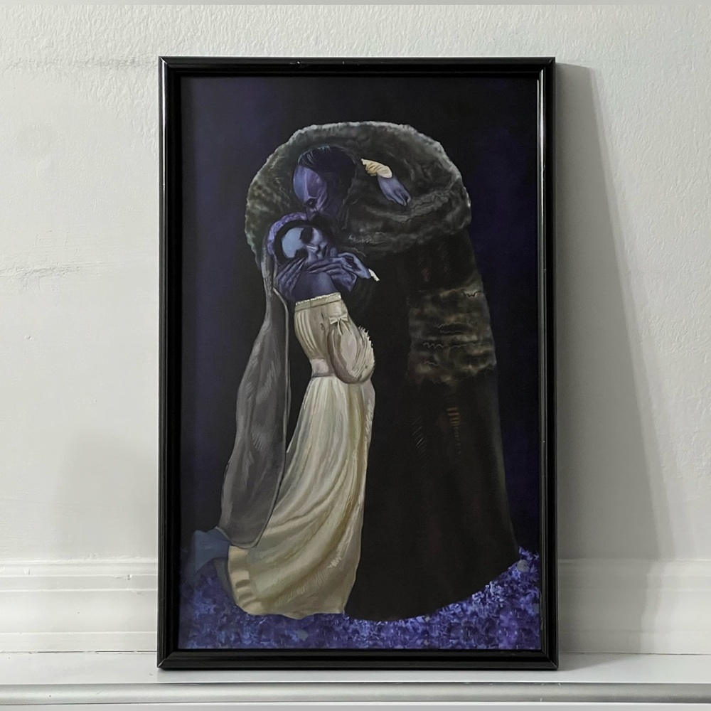 Lilly Rose Depp Nosferatu Horror Movie Poster